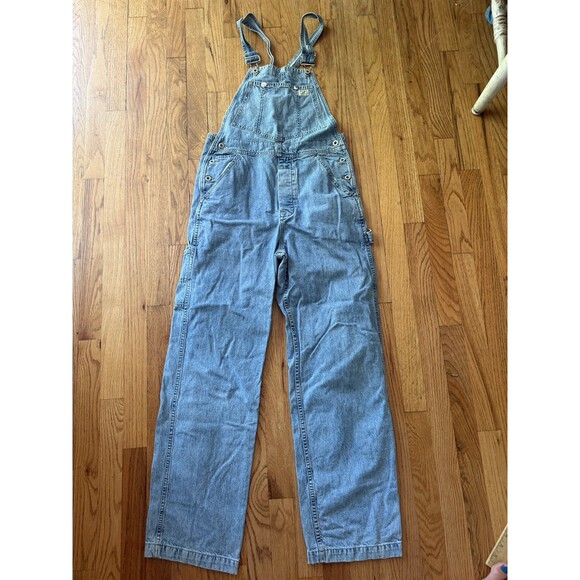 Vintage Guess Denim Overalls, Retro Hip Hop Fashion, Size M 1990’s Jean Overalls - Picture 1 of 8